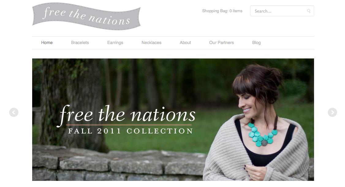 FREE THE NATIONS - Purposeful Fashion — Welcome_1316665926528