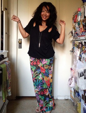 flower pants
