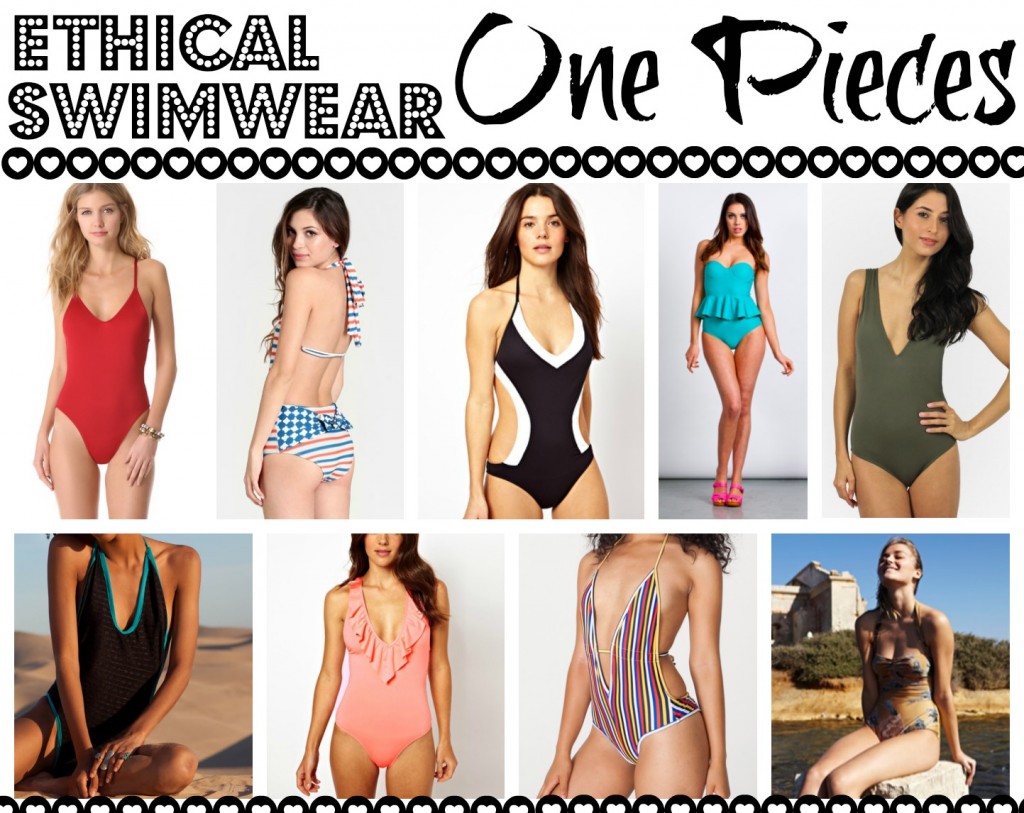 ethical swimwear one pieces