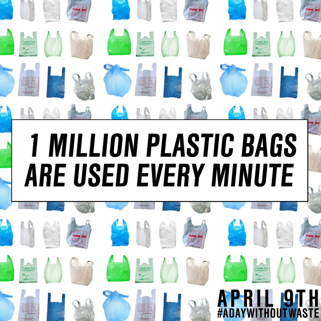 a day without waste-plastic bags